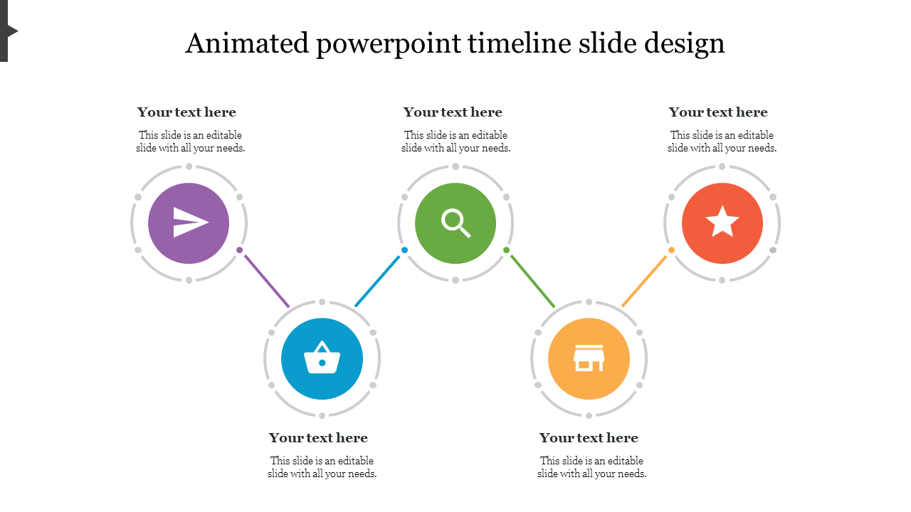 Free - Best Animated PowerPoint Timeline Slide Design Tutorial